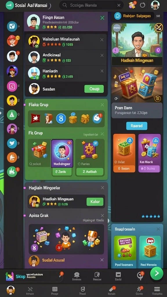8id - Karakter-karakter unik dengan kemampuan khusus.