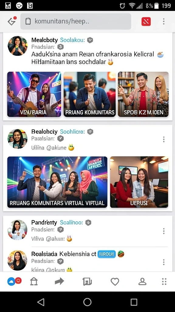 haya777 - Fitur komunitas yang memungkinkan interaksi antar pemain.