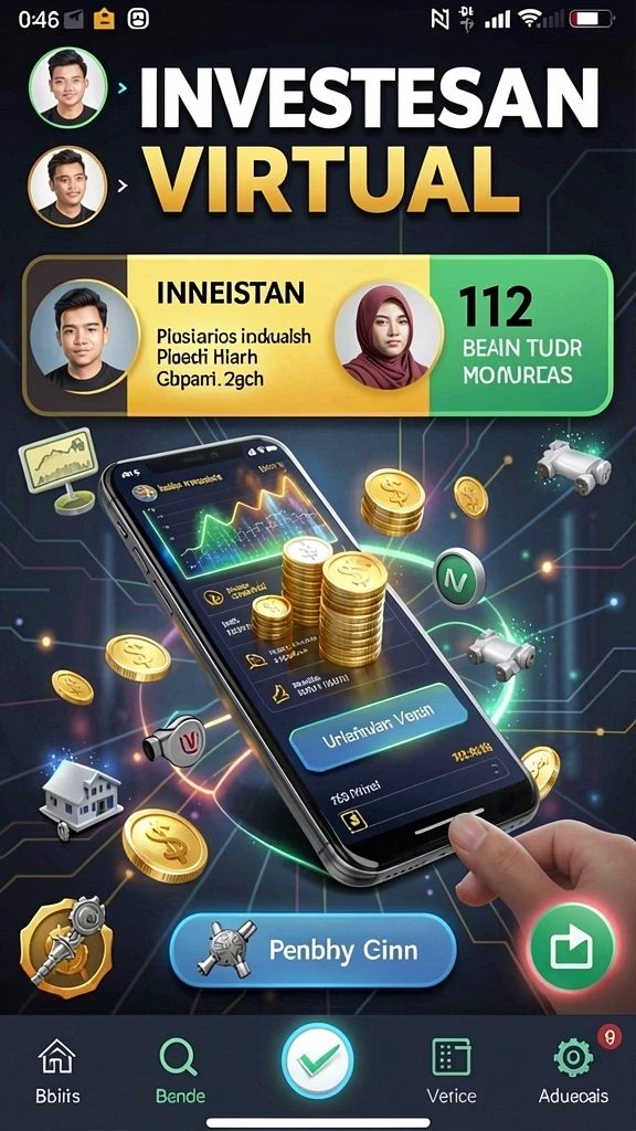 kekar4d - Tampilan antarmuka yang intuitif dan menarik.