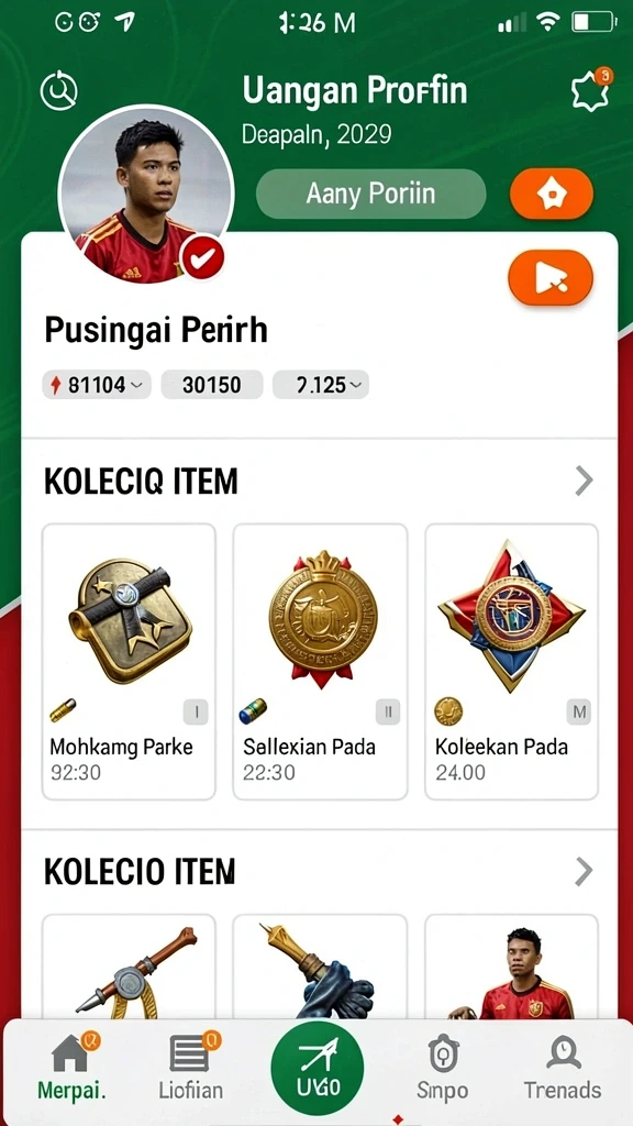 milo88 - Tampilan antarmuka pengguna yang menarik dan mudah dinavigasi.