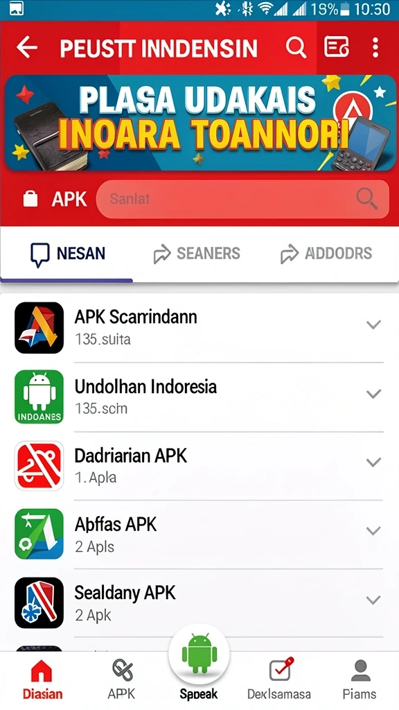 orca128 - Tampilan antarmuka yang menarik dan ramah pengguna.