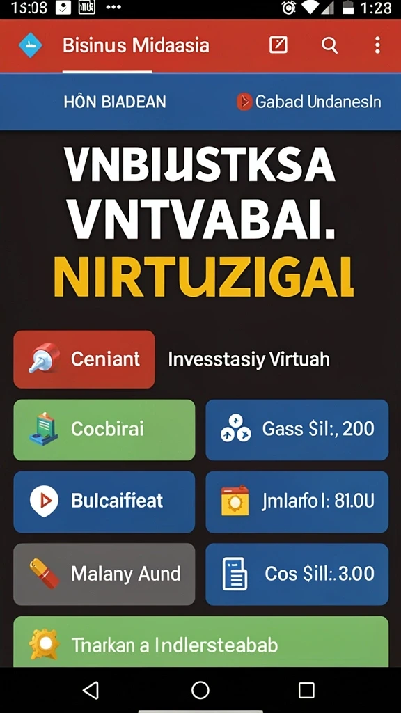 watitoto - Tampilan awal yang menarik dan mudah dinavigasi.