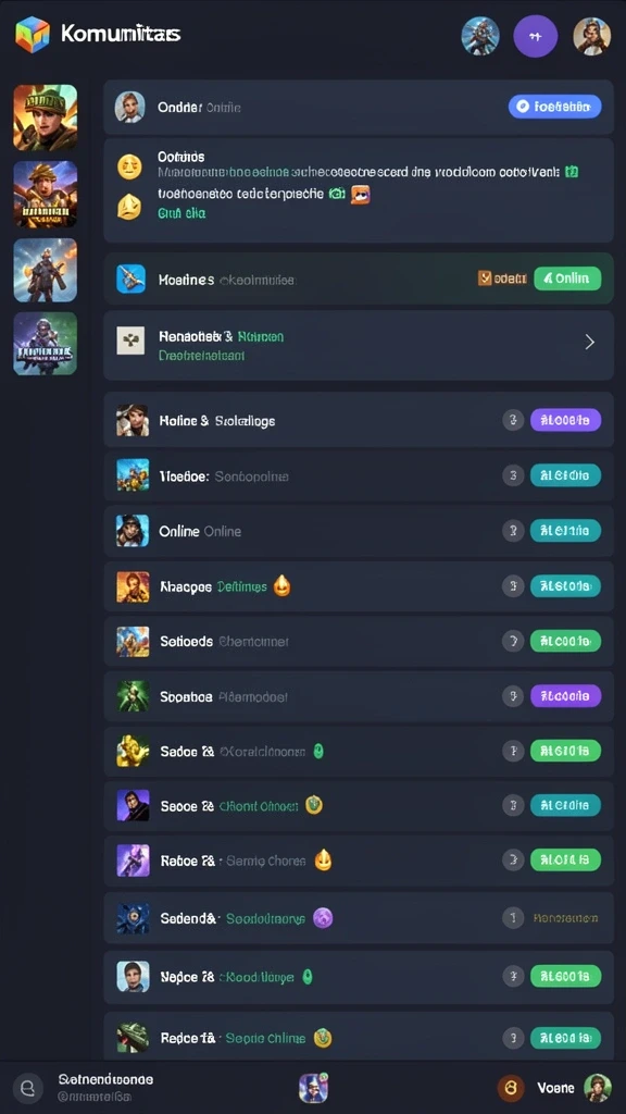 winpkr - Screenshot dari beberapa pertandingan yang sedang berlangsung.